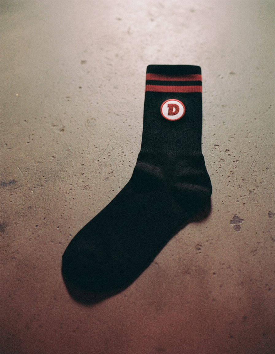 Domtendo - Socken Schwarz