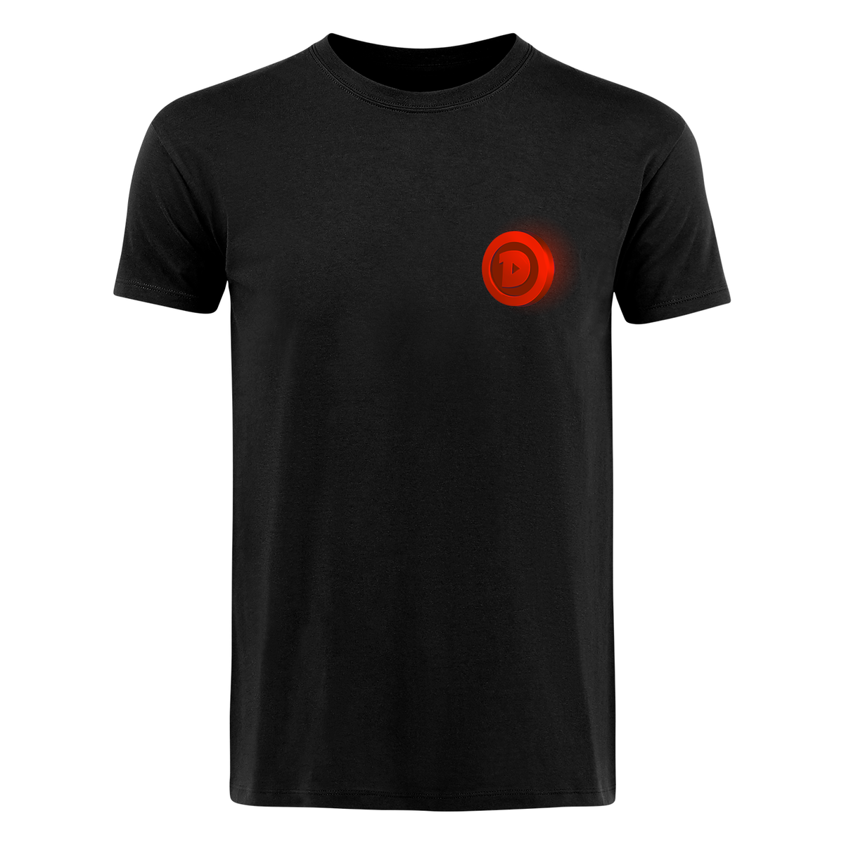 Domtendo - Roter Coin Pocket - T-Shirt