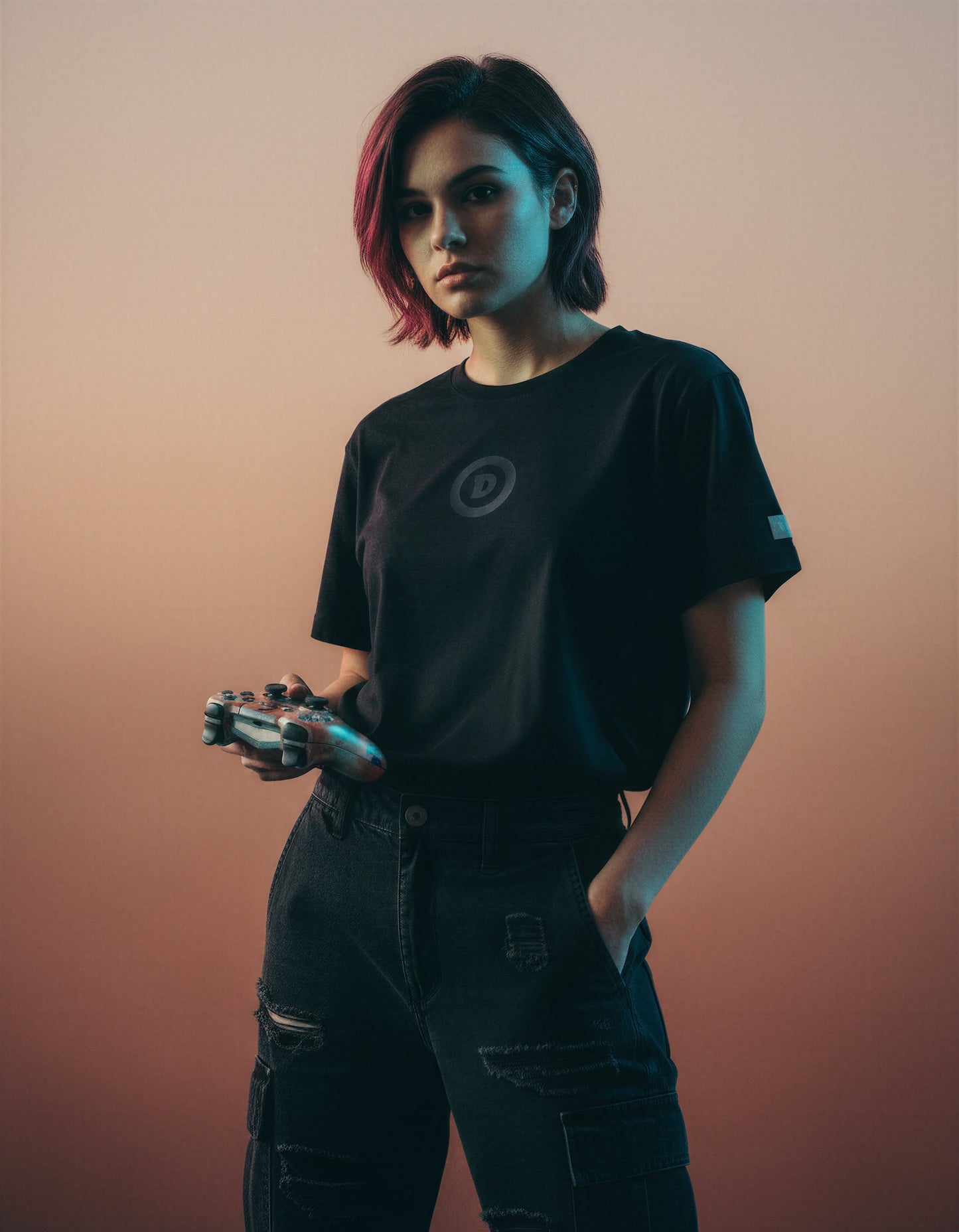 Domtendo - T-Shirt Black