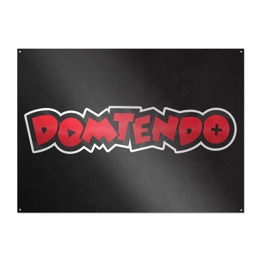 Domtendo - Classic Logo - Metallschild