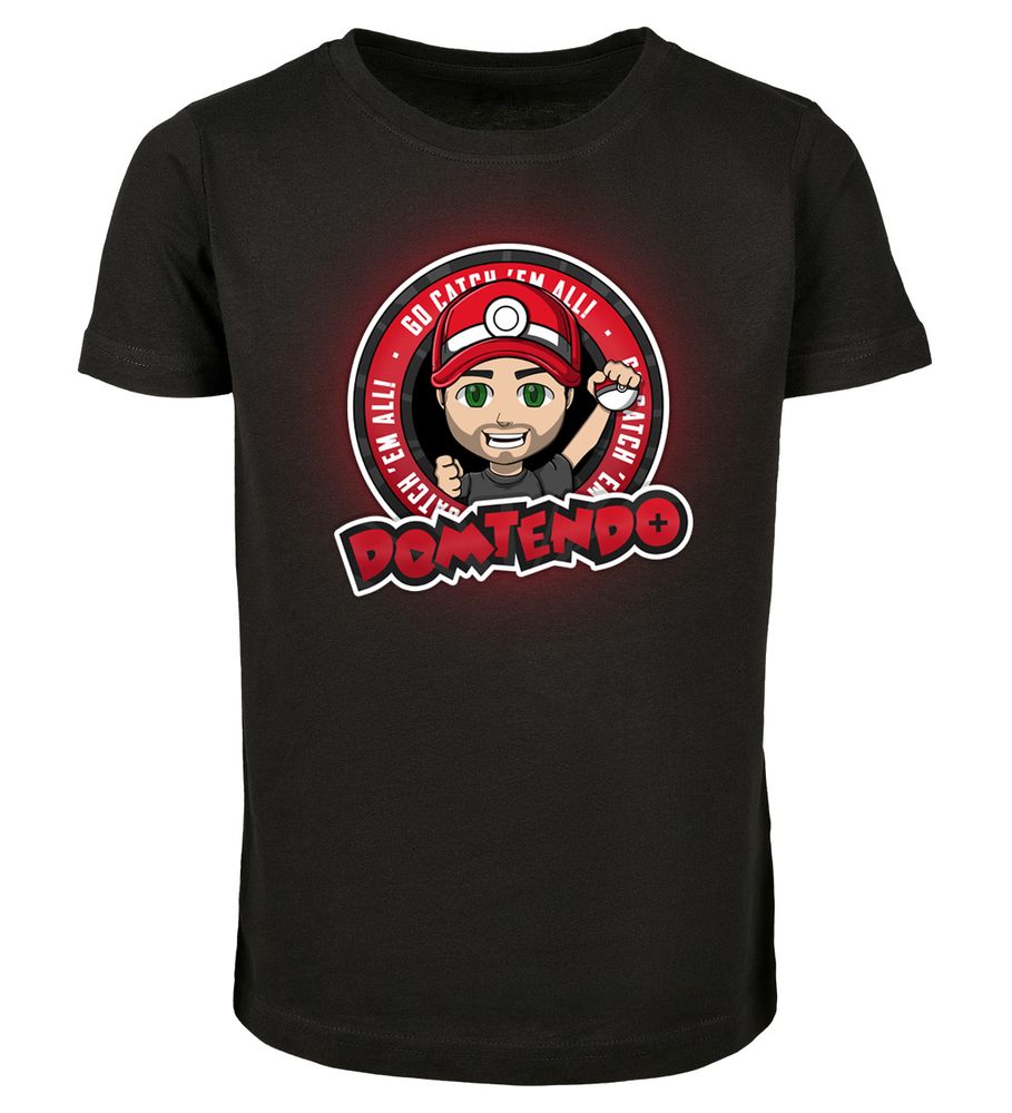 Domtendo - Go Catch Em All - Kinder-Shirt